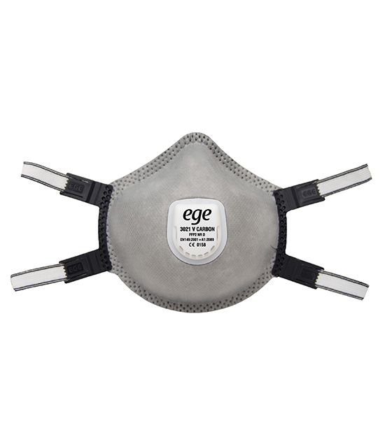 EGE 3021 V FFP2 NR D Aktif Karbon Ventilli Maske 50'li