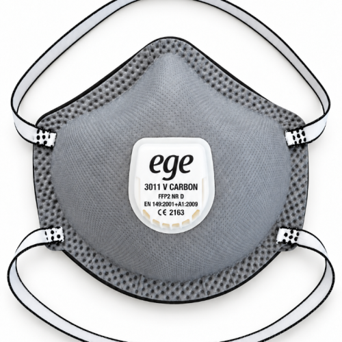 EGE 3011 V FFP2 NR D  Aktif Karbonlu Ventilli Maske