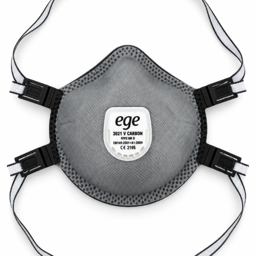 EGE 3021 V FFP2 NR D  Aktif Karbonlu Ventilli Maske